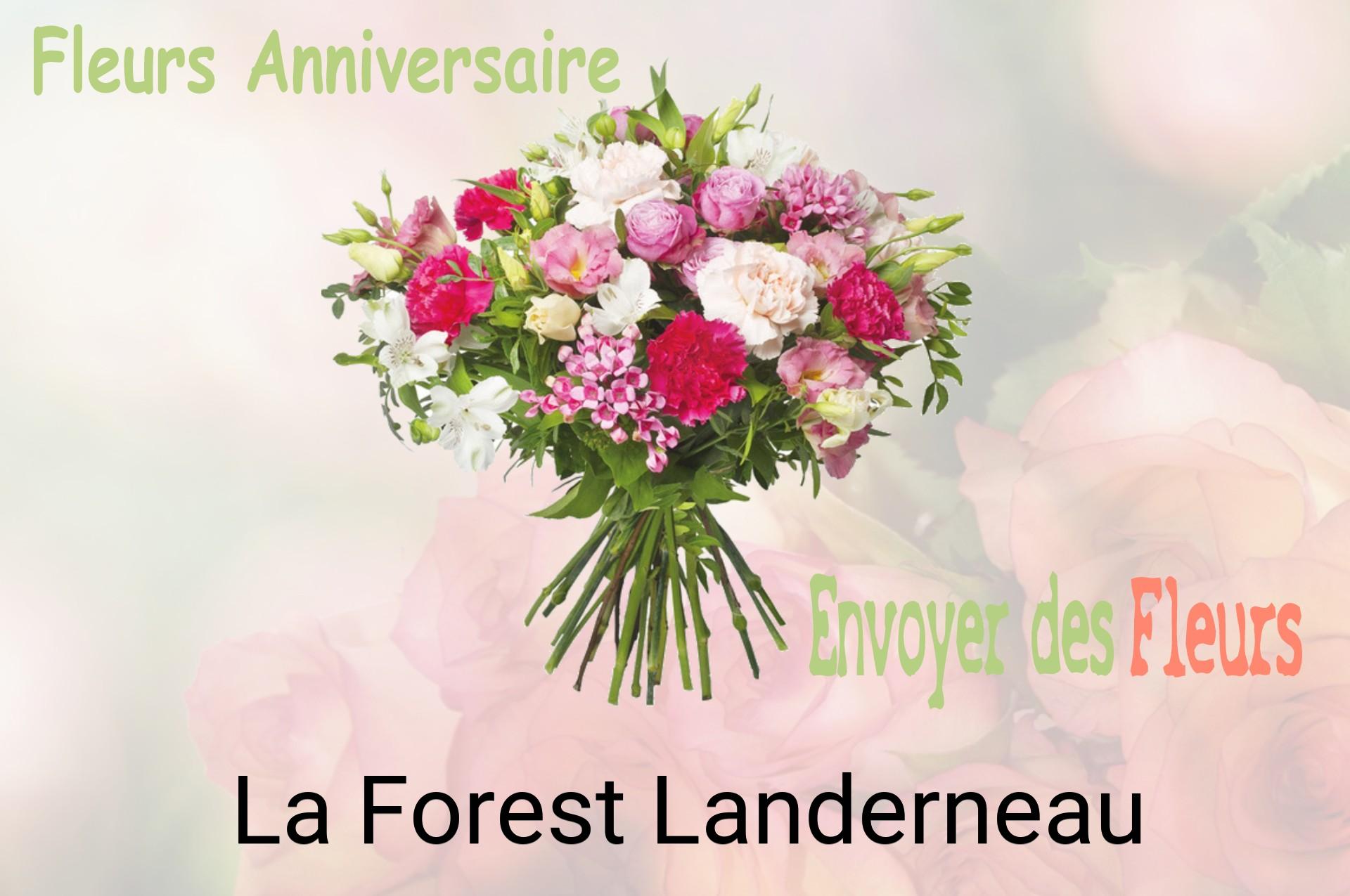 Bouquet de fleurs d’anniversaire livré à La Forest-Landerneau